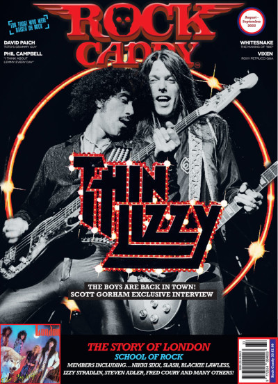 Issue 33 is available right now and features the legendary Thin Lizzy on our cover for the very first time!