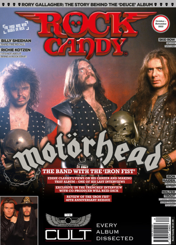 Issue 34 is available right now and features the legendary Motörhead on our cover for the very first time!