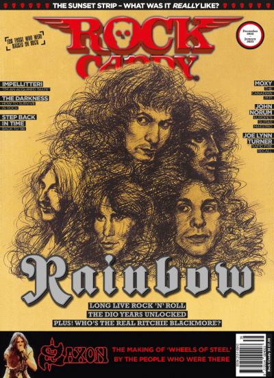 Issue 35 is available right now featuring our cover story unpacking the classic Rainbow era with Ronnie Dio at the helm!