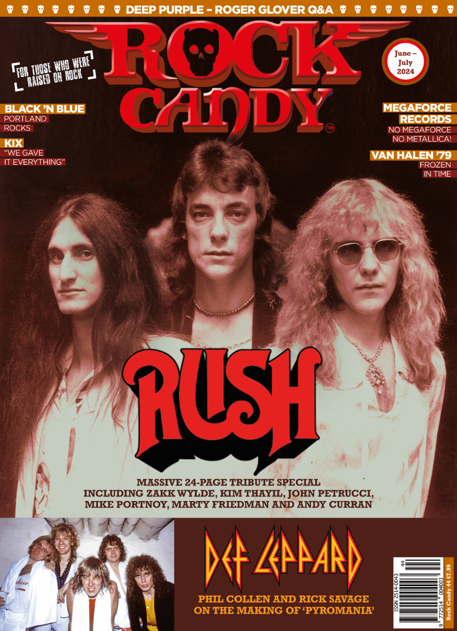 Issue 44 is available right now featuring our massive 24-page Rush cover story!
