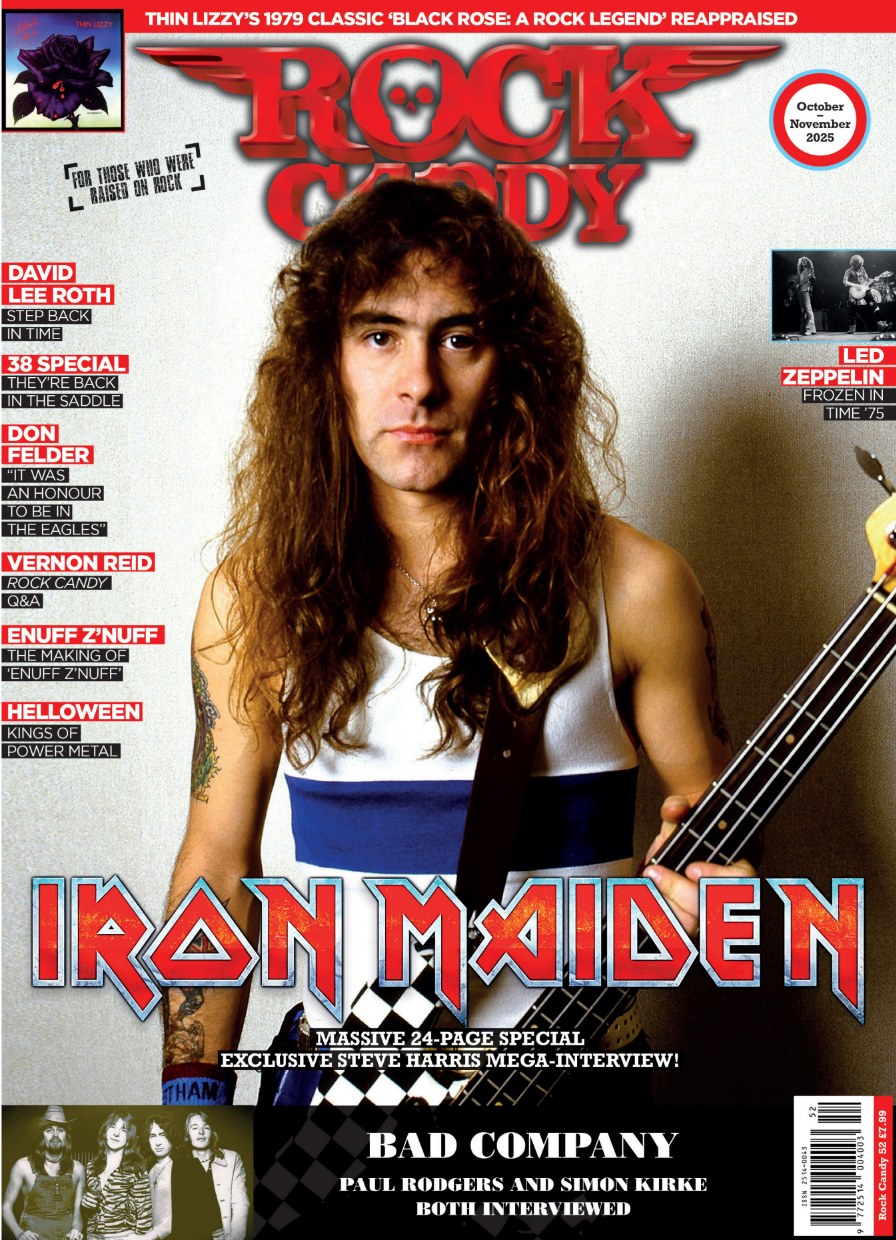 Our latest issue 52 is available right now featuring 24 pages of Iron Maiden that includes a massive and exclusive interview with Steve Harris!