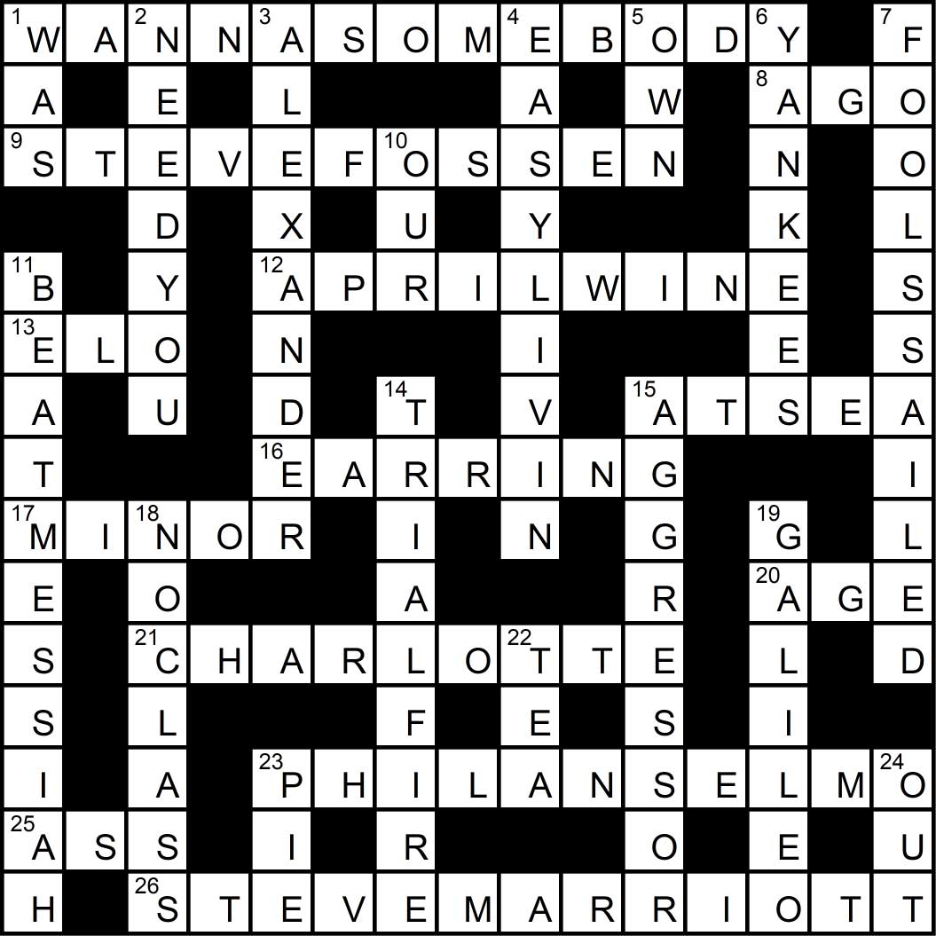 Crossword puzzle issue14