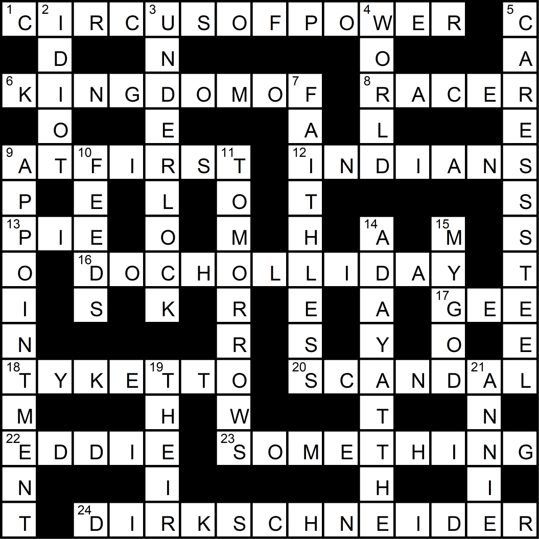 Crossword puzzle issue20