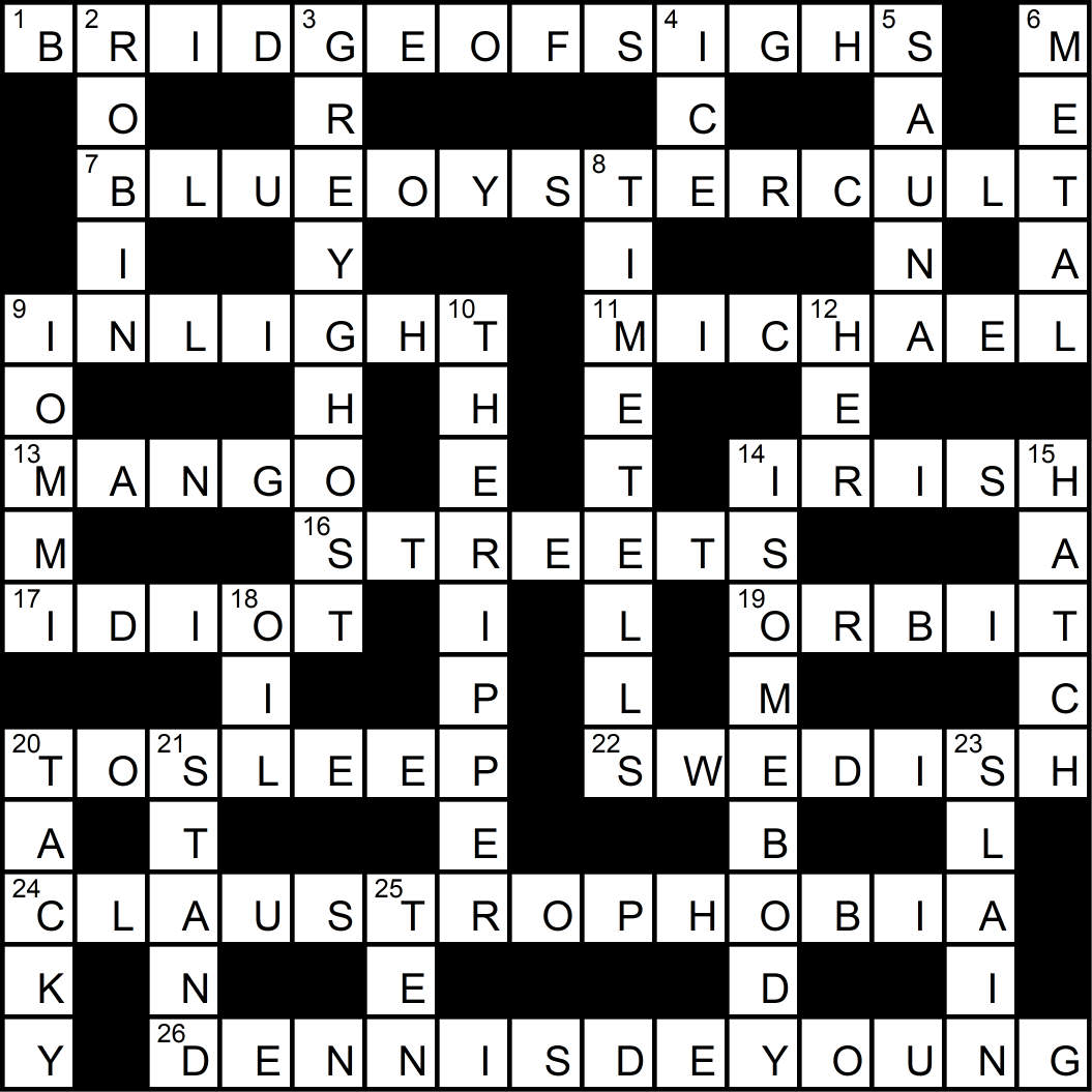 Crossword puzzle issue21