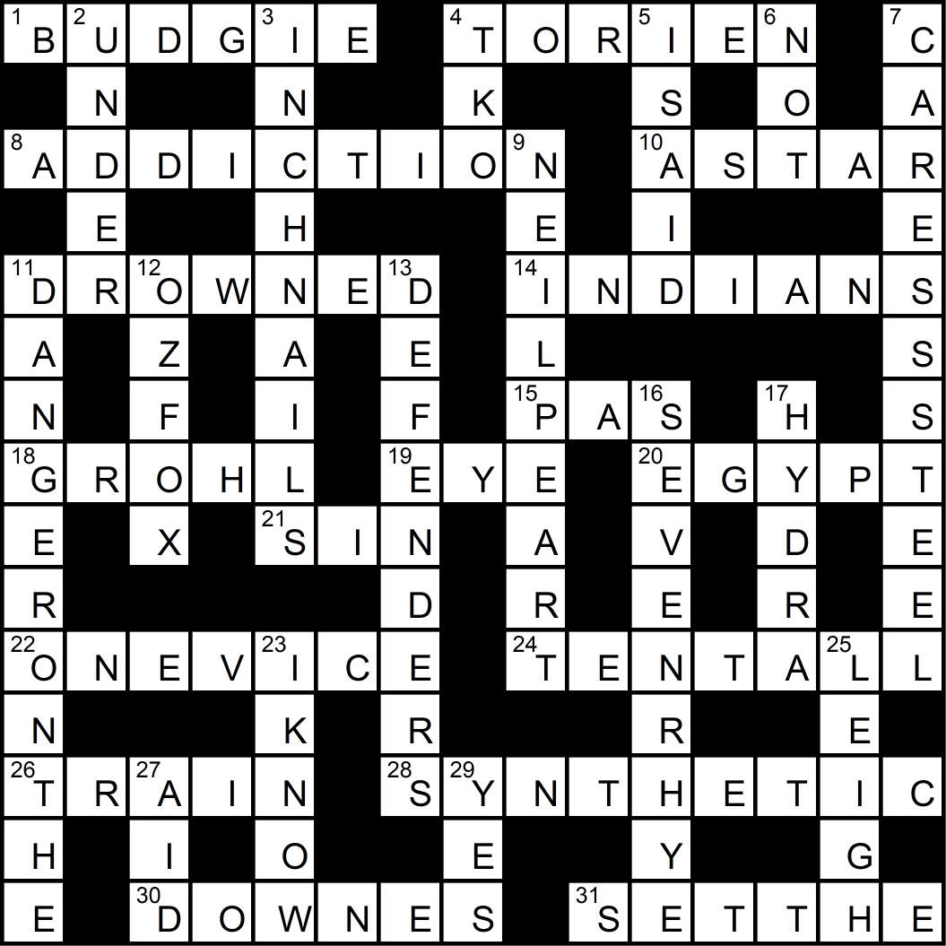 Crossword puzzle issue24