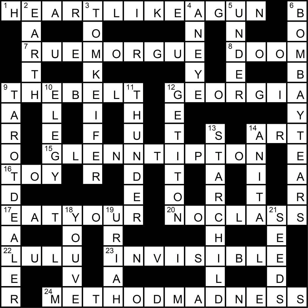 Crossword puzzle issue32