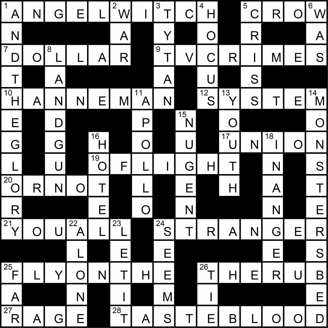 Crossword puzzle issue40