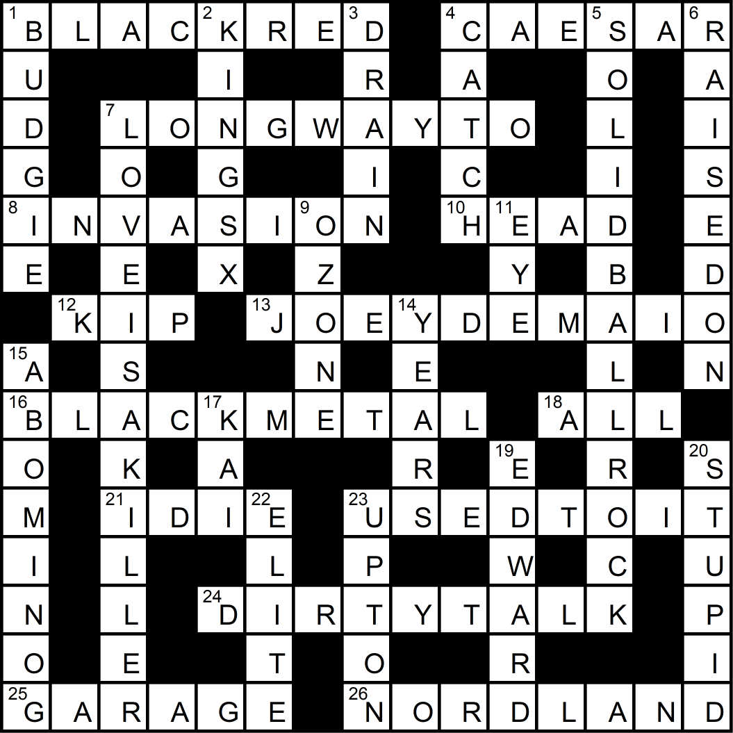 Crossword puzzle issue45