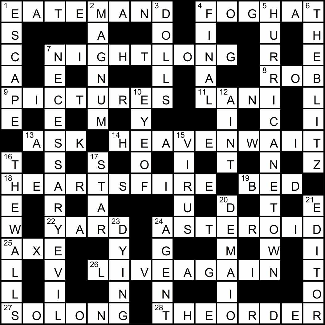 Crossword puzzle issue47