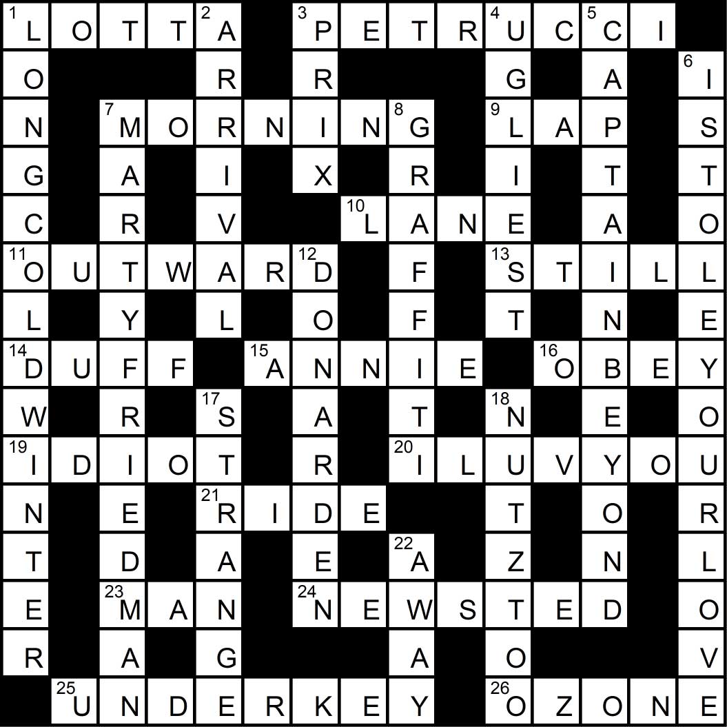 Crossword puzzle issue8