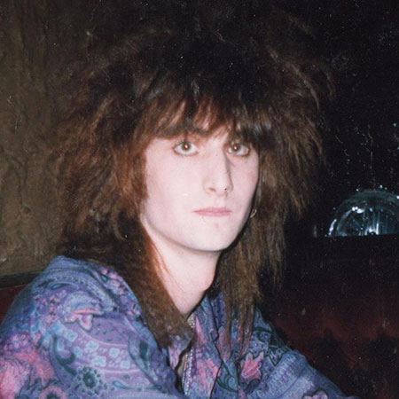 
Rock Candy Mag reader John Dryland in the later ‘80s when he was thwacking the bass in Sin City Killers and enjoying the fine art of crimping!