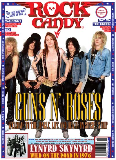 Featuring 16 pages uncovering Guns N’ Roses early daze on Sunset Strip!