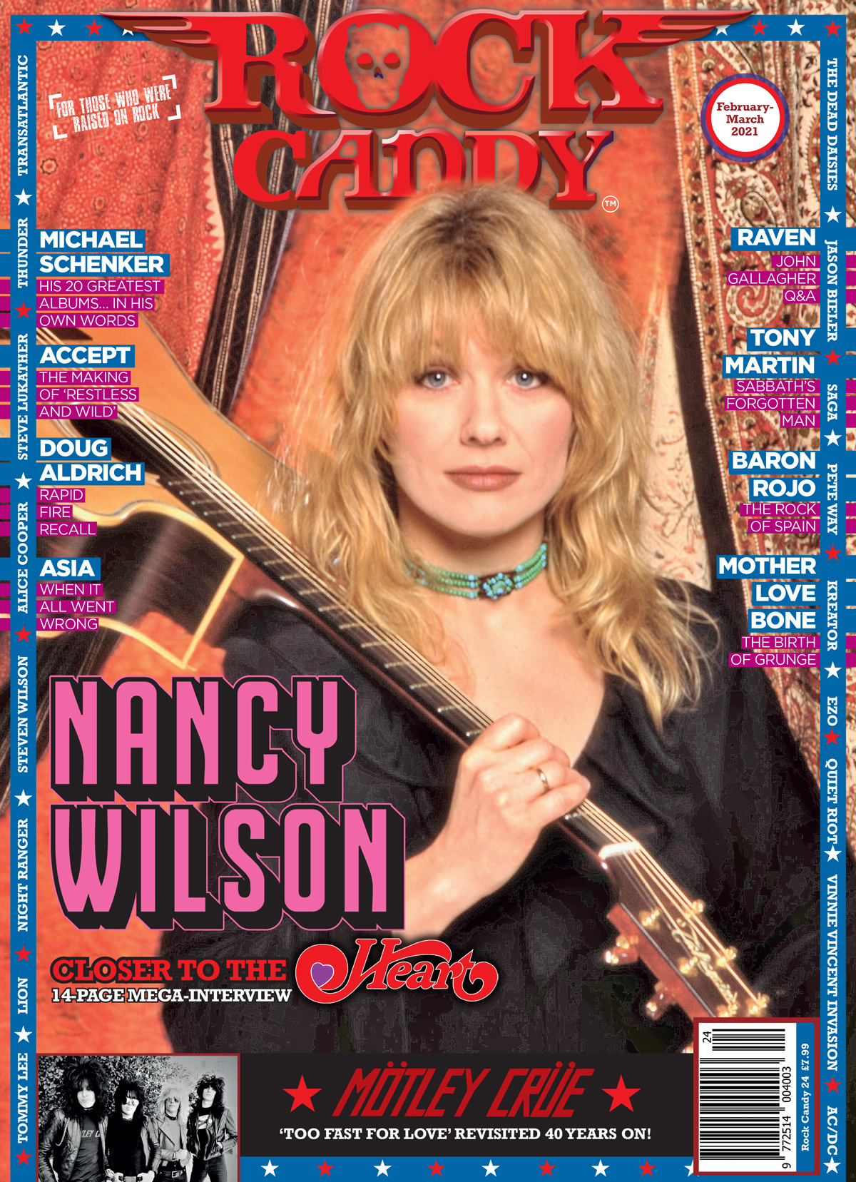 Issue 24 is available right now, featuring our 14-page cover story interview with Heart legend Nancy Wilson.