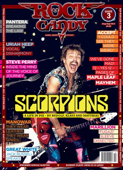 Rock Candy Mag Issue 3 cover