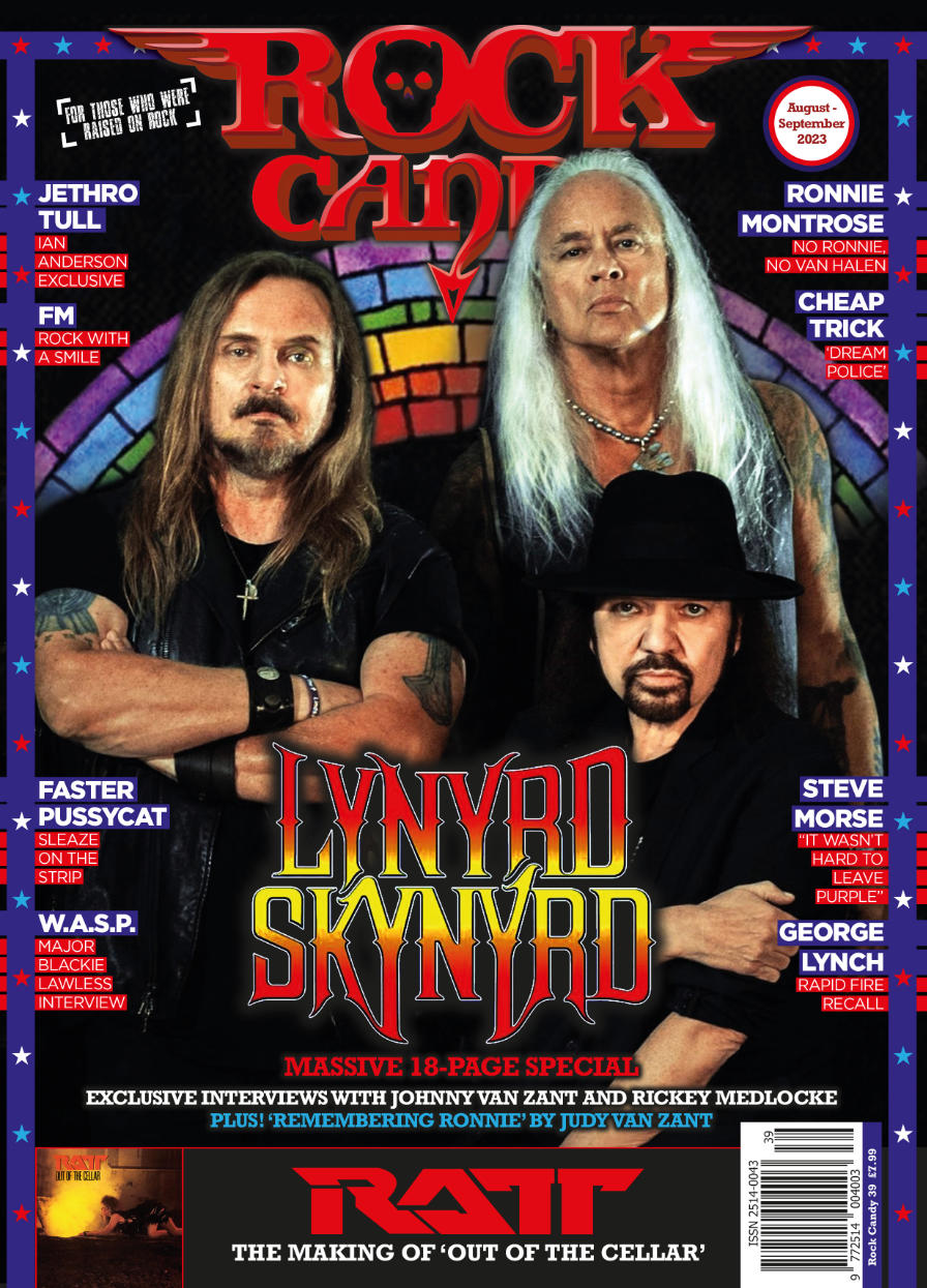 Rock Candy Magazine Opening Page