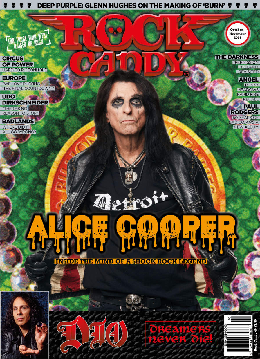 Issue 40 is available right now featuring our massive 16-page Alice Cooper cover story!