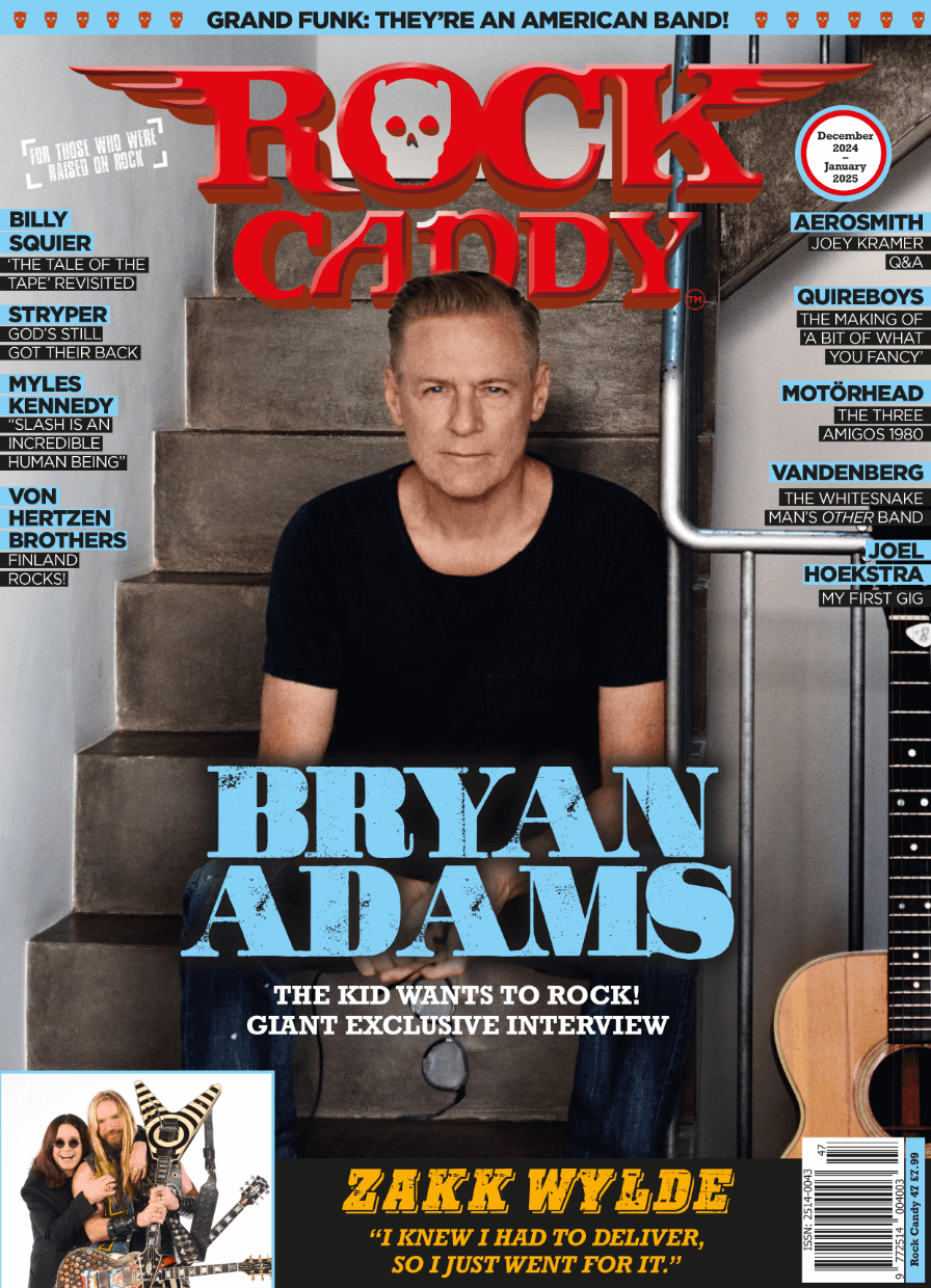 Issue 47 is available right now featuring our massive exclusive interview with Bryan Adams.